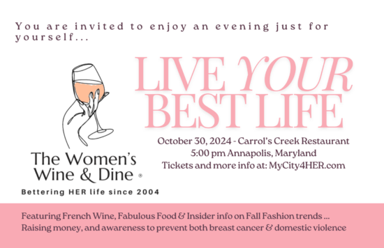 Women's Wine & Dine October 30, 2024 In Annapolis